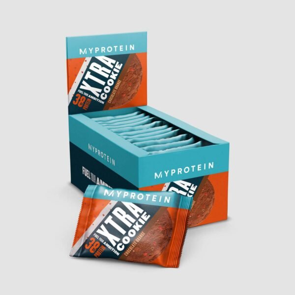 "XTRA Cookie Double Choco Chip” Baltyminis Sausainis ‘MyProtein’ (75g/38g balt) - Image 2