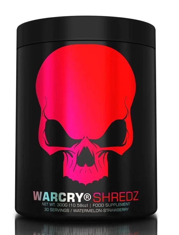 "Warcry® SHREDZ" Preworkout+Riebalų Degintojas 2 in 1 'Genius Nutrition' (300g/30porc.) - Image 3