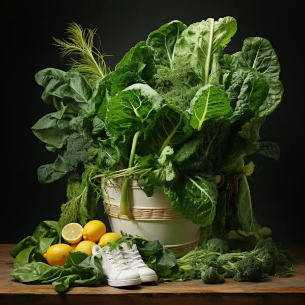 "GN1" Athletic Greens Sveikatinimosi Kompleksas 'Genius Nutrition' (360g/30porc) - Image 2