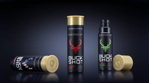 "Buck Shot" Pre-workout Super Shotas 'Bucked Up' (60ml/1-2porc) - Image 2