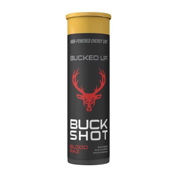 "Buck Shot" Pre-workout Super Shotas 'Bucked Up' (60ml/1-2porc) - Image 4