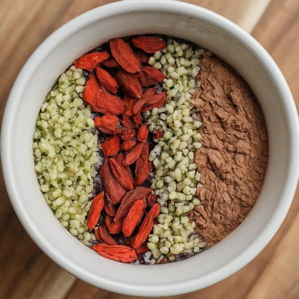 "Super Vegan Red Berries & Goji" Baltymai Veganams 'Iswari' (400g/10porc/25g balt) - Image 2