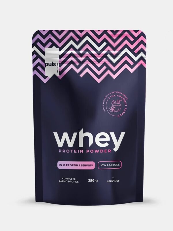 "Whey Protein" Populiariausias Whey Proteinas 'Puls Nutrition' (350g) - Image 3