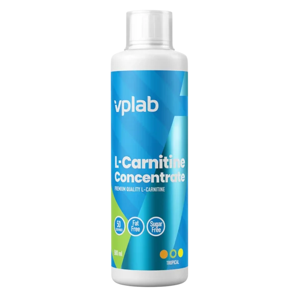 "L-Carnitine Concentrate" Skystas Karnitinas Lieknėjimui 'VPLab' (500ml/50porc) - Image 2